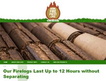 Tablet Screenshot of homefirelogs.com